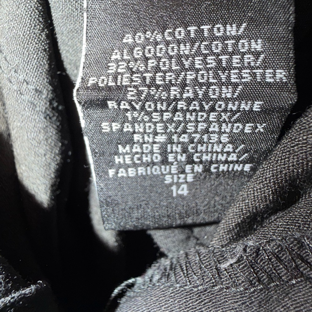1822 Denim Classic Black Jeans - Picture 5 of 5